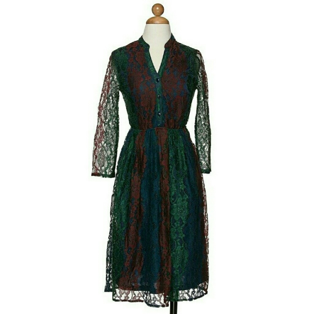 Lace Midi Dress NWT